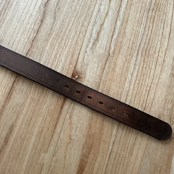 Hanks - Montana Bison Belt - 1.5" - Double Layer - Picture 4 of 4